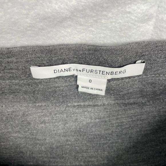 -DVF Wool Mini Skirt 0 - Picture 6 of 10